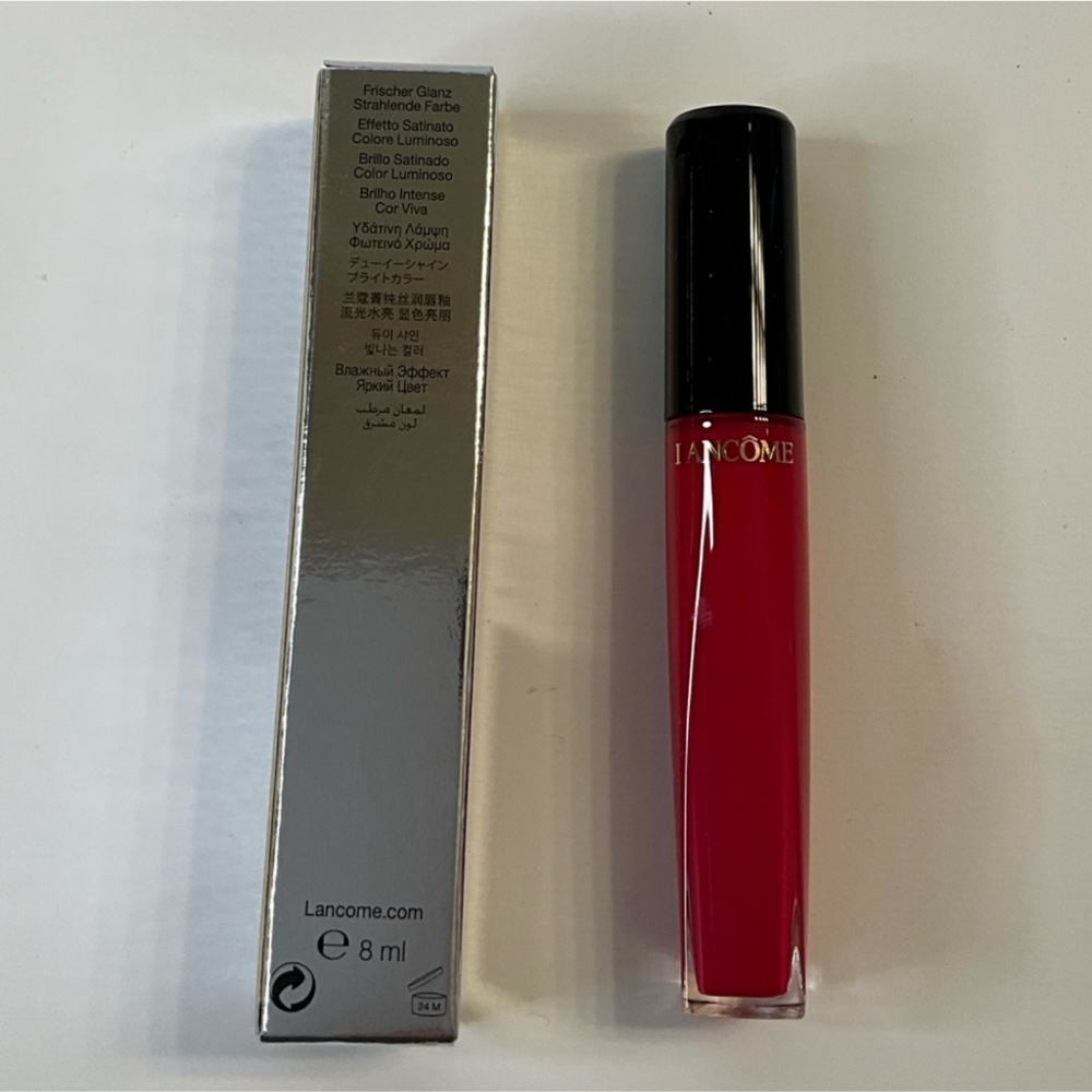 LANCOME L’ABSOLU SATIN SHEEN LIP GLOSS CREAM - 371 PASSIONNEMENT - Picture 8 of 11